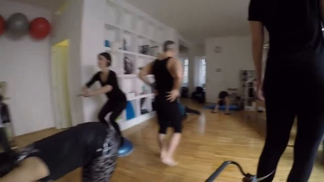 Circuit training with Serafino Ambrosio by Polestar Pilates Italia @ Go To Joe Pilates Studio Milan смотреть онлайн