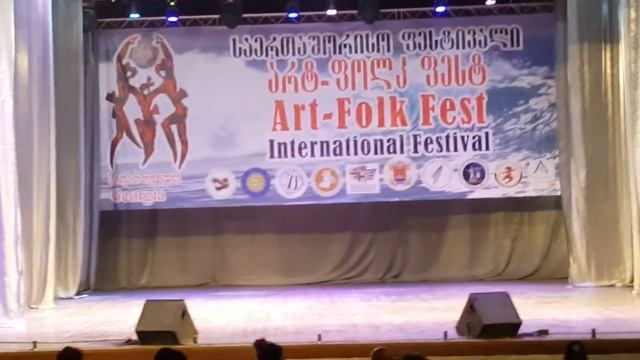 Lady dance - Kostroma(Russia). International art-folk festival in Batumi.Georgia-2018 смотреть онлайн