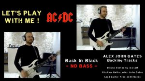 AC/DC - Back In Black - Backing track NO BASS NO VOICE
