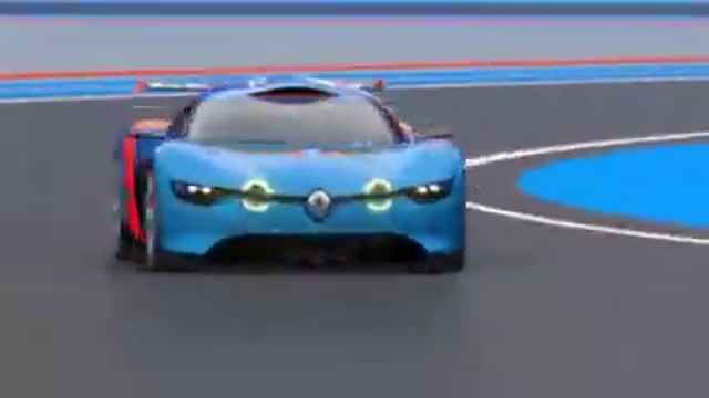 Renault Alpine A110-50 concept car design смотреть онлайн