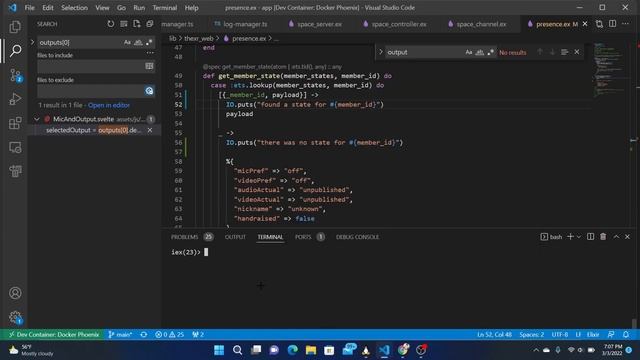 Session 90: Troubleshooting and refactoring architecture around subscribing to webrtc service. смотреть онлайн