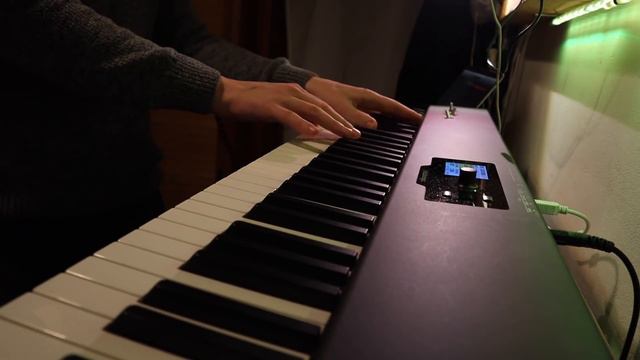 Bedtime piano jam (Studiologic SL88) смотреть онлайн