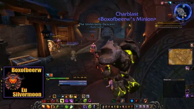 World Of Warcraft Quest - Where's Lyndras: Downward Spiral