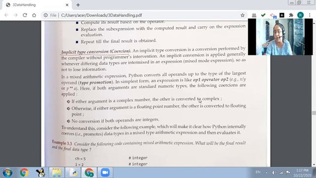 Type conversion in python смотреть онлайн