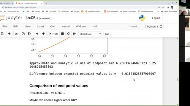 lec05 - Forward Euler, Runge-Kutta, local error, global error, solve_ivp() смотреть онлайн
