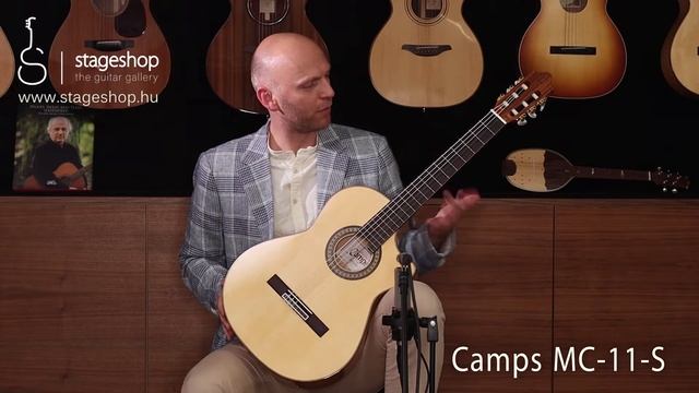 Camps MC-11-S flamenco guitar demo played by Ferenc Bernáth in Stageshop смотреть онлайн