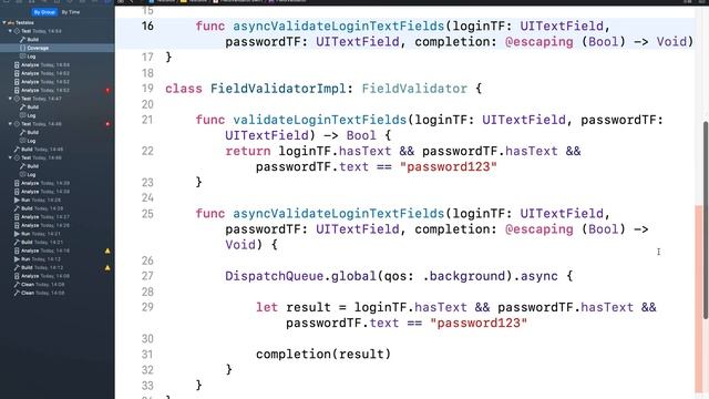 Занятие 15: Unit/UI тесты Swift. смотреть онлайн