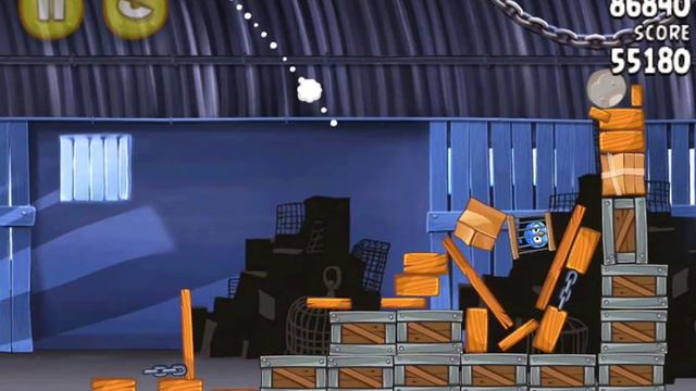 Angry Birds Rio Level 1-11 Smugglers' DEN 3 Stars смотреть онлайн