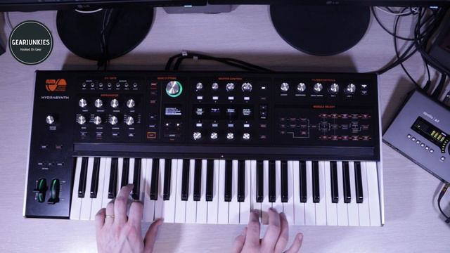ASM Hydrasynth Wavetable Synthesizer Sound Demo