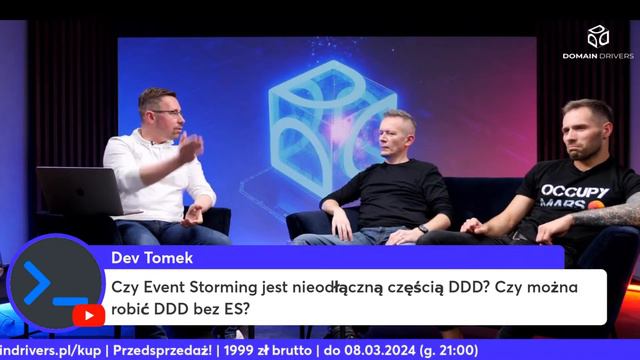 Domain Drivers LIVE o DDD, programowaniu, modelowaniu... [Sobótka, Pilimon & Aniserowicz] смотреть онлайн