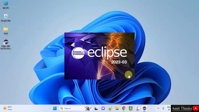 How to install Eclipse IDE 2023-03 on Windows 11 | Amit Thinks | Complete Installation смотреть онлайн