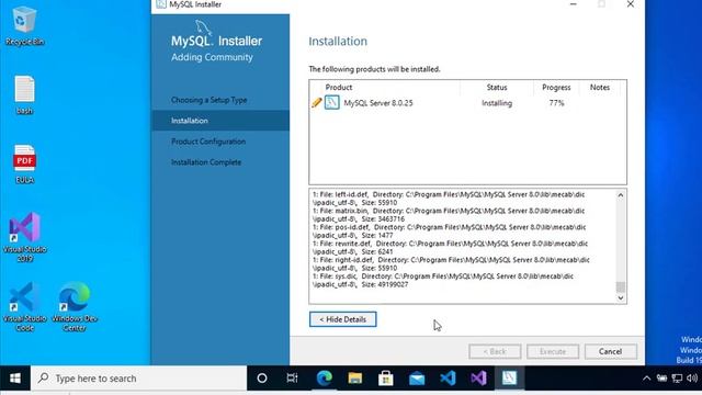 Instalador MySQL 8.0.25 e HeidiSQL смотреть онлайн