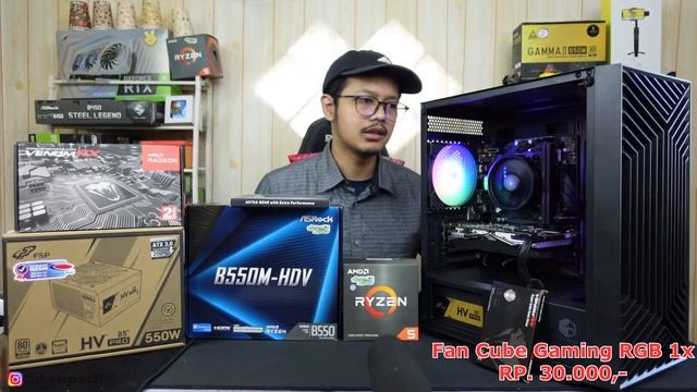 Rakit PC Gaming Full AMD di 7 Juta Dengan Ryzen 5 5600 & RX 580 2048SP 8GB смотреть онлайн