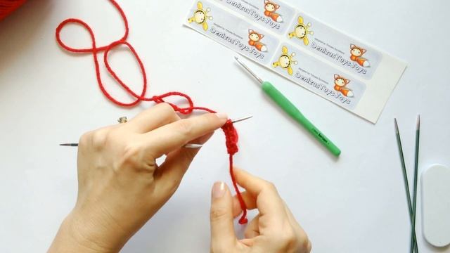 Вязание тонких деталей по кругу на 2х спицах ( i-cord ) смотреть онлайн