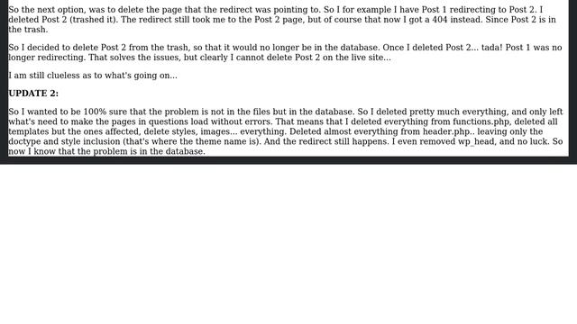 Wordpress: Why am I getting a 301 on a existing post? (2 Solutions!!) смотреть онлайн