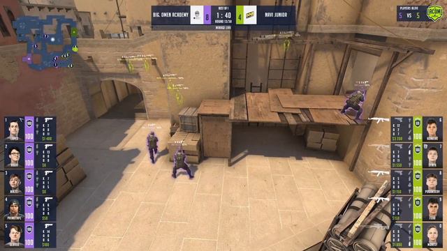 Первый матч Нави. NAVI JUNIOR vs BIG ACADEMY. WePlay Academy League Season 1. HIGHLIGHTS CSGO смотреть онлайн