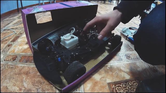 RC Модель AMG Mercedes DTM Обкатка и настройка Super Tigre 18 ч 1 start a Super Tigre 18 перв смотреть онлайн