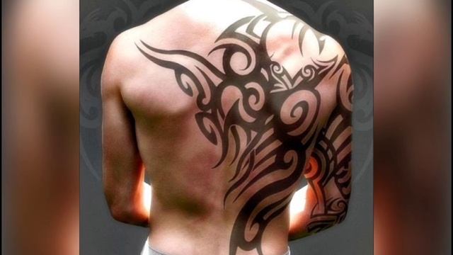 Best back tattoos for men | Attractive tattoos for men | Back tattoo design - Lets style buddy смотреть онлайн