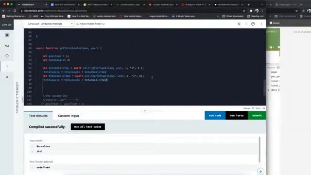 Doing the Rest API Intermediate | NodeJS - HackerRank Certification смотреть онлайн