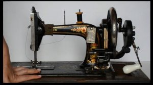 Раритетная швейная машинка "Поповка" 1895 года выпуска! Обзор, эмоции.