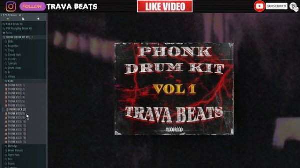 PHONK - DRUM KIT 2023 | Drum Kit Download (Drift Phonk, House Phonk, Phonk Wave)