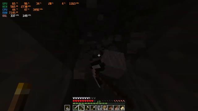Minecraft (I5 3470 GT 710 2gb GDDR5) смотреть онлайн