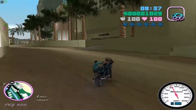 ГТА Вайс Сити глюк на мотоцикле смотреть онлайн