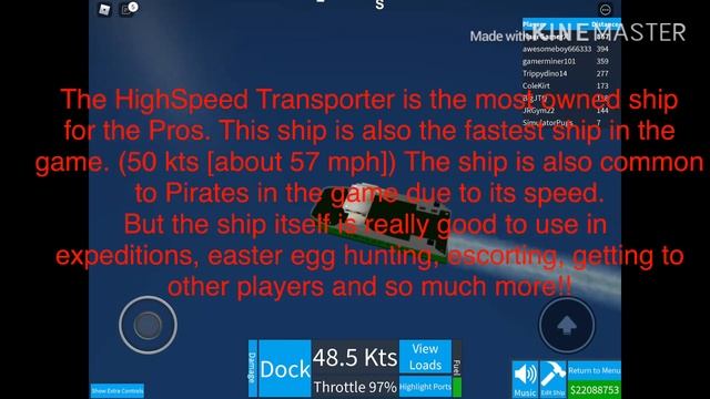 (OUTDATED) Top 5 Best Container Ships | Roblox Shipping Lanes смотреть онлайн