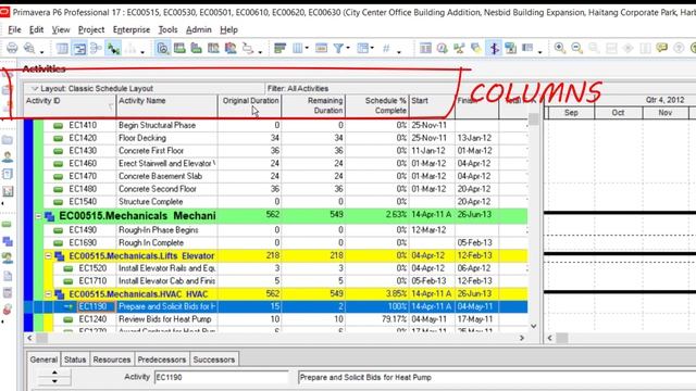 Introduction to Primavera P6 Interface | Primavera Complete Course | Project Management смотреть онлайн