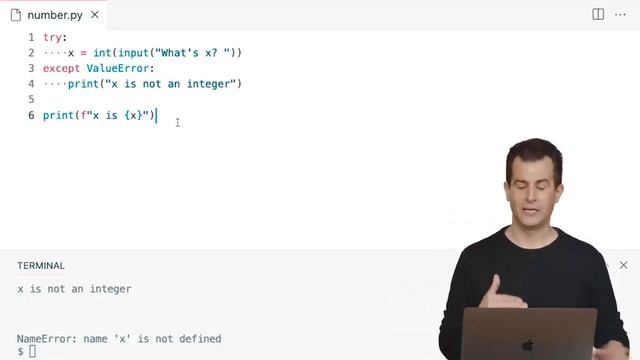 5. Python Course + Exceptions смотреть онлайн