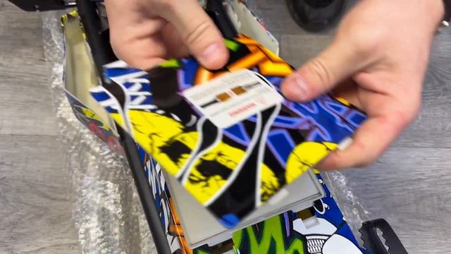 Как собрать дрифткарт. Обзор электроскутера для дрифта и сборка за 5 мин!