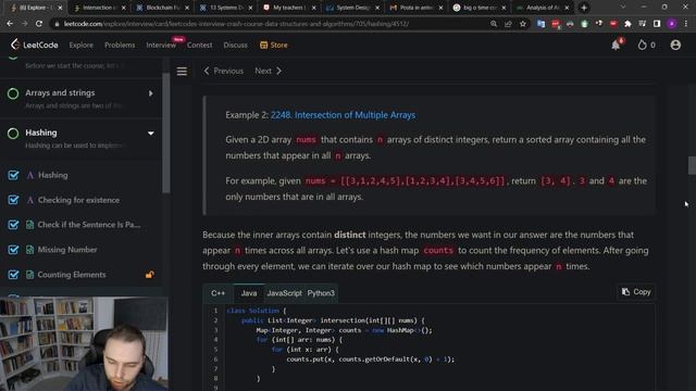 Algoritmi - Pattern risolutivi su hash tables - Parte II смотреть онлайн