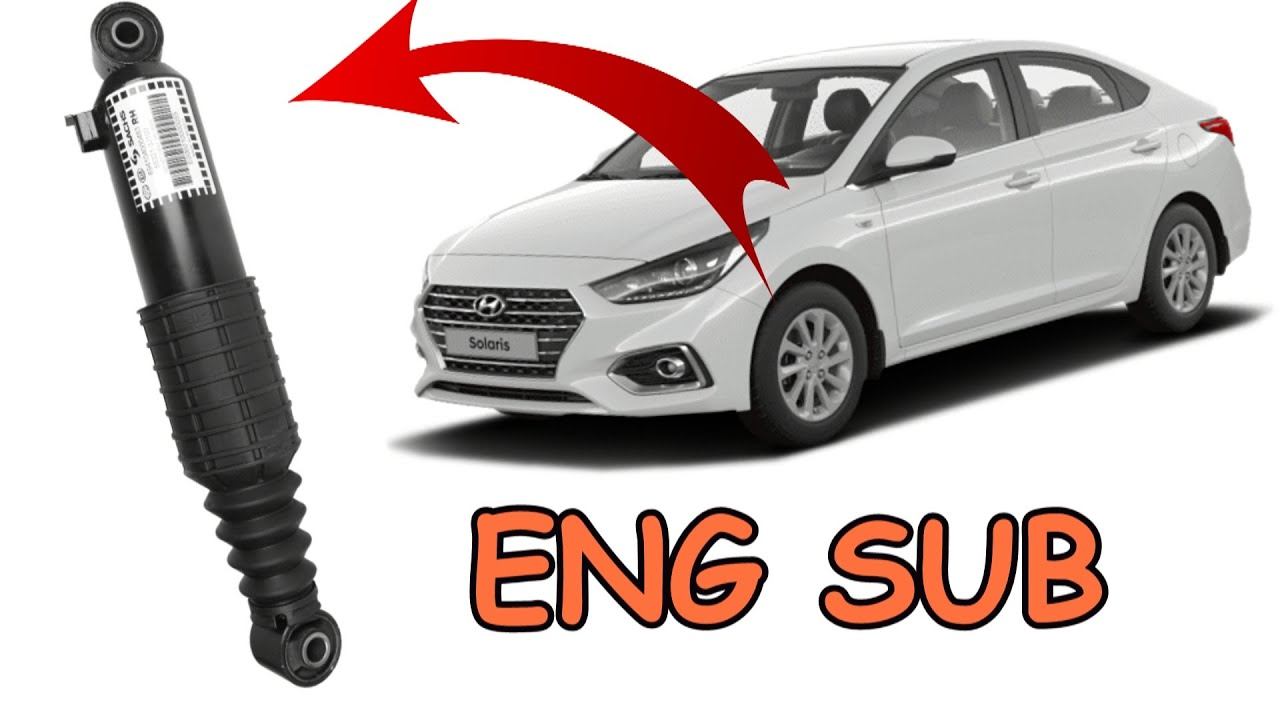 Hyundai Solaris rear shock absorber replacement | Замена заднего амортизатора Хендай Солярис #shorts смотреть онлайн
