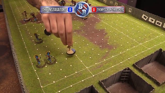 Lizardmen vs Amazons Blood Bowl League Season 3 Game 1 смотреть онлайн