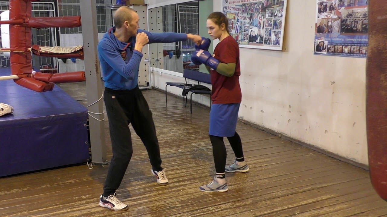 Бокс: усилить хлёсткость удара за счёт подшага смотреть онлайн