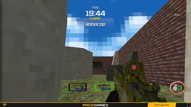 Играть в Combat Pixel Арена Игры майнкрафт, пиксели, стрелялки, контр страйк Opera 24 01 2018 смотреть онлайн