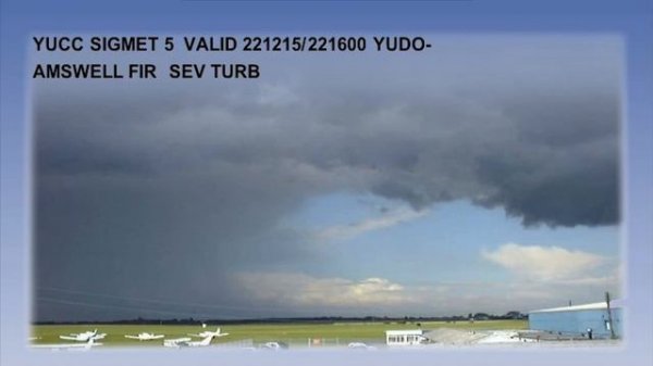 58 ATPL Training Meteorology #58 SIGMET Significant Meteorological Information