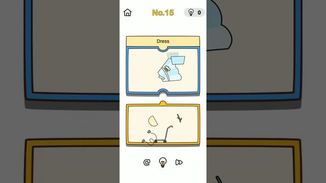 brain out challenge brain storming level 15 dress solution walkthrough смотреть онлайн