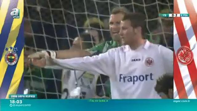 HD 13 12 2006 2006 2007 UEFA Kupası Grup H 5.Maç Fenerbahçe 2 2 Eintracht Frankfurt смотреть онлайн