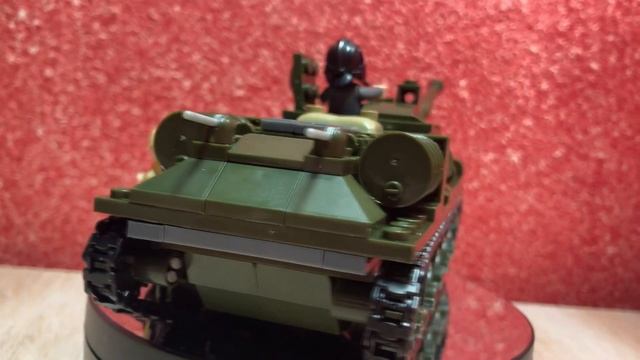 Конструктор танка от компании Sluban. Обзор. Лего аналог. смотреть онлайн