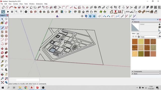 SKETCH UP - AUTOCAD ÇİZİMİNİ (DWG) SKETCHUP'A AKTARMA - SKETCHUP İMPORT смотреть онлайн