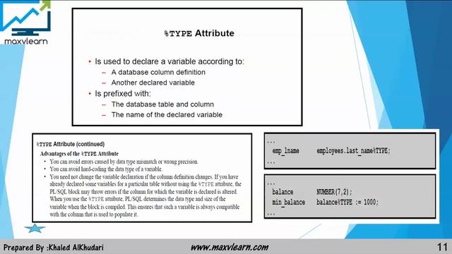 9/125 Oracle PLSQL: Declaring PLSQL Variables 4 смотреть онлайн