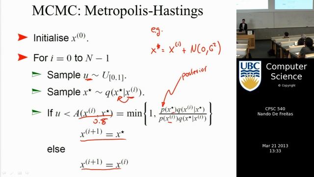 Machine learning - Markov chain Monte Carlo (MCMC) II смотреть онлайн