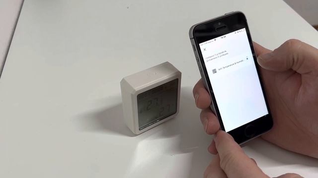 Датчик температуры и влажности (гигрометр) подключение к WiFi смотреть онлайн