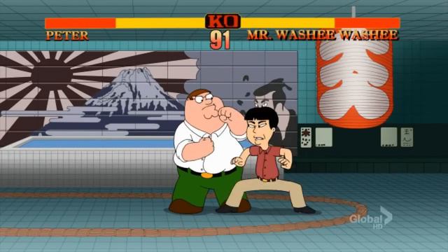 Family Guy: Street Fighter 'Peter vs Mr. Washee Washee' смотреть онлайн