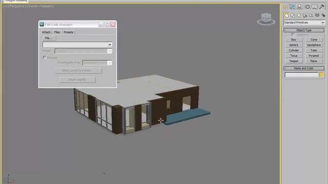 3ds Max - Using File Link смотреть онлайн