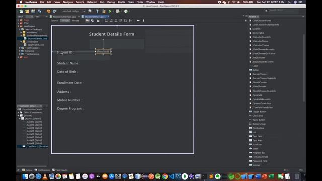 Java in Sinhala 6 With Netbeans - Form Creation смотреть онлайн