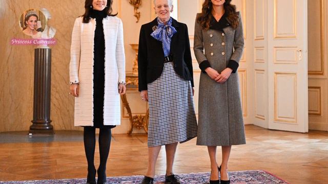 Princess Catherine's SMART & ELEGANT Handle With Queen of Denmark Made Royal Fans Crazy смотреть онлайн