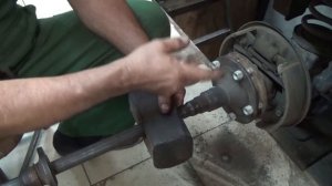 Съемник полуосей Нива. Мой вариант