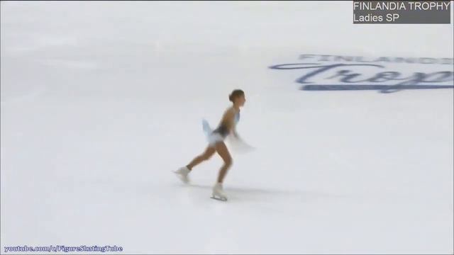 Алена Косторная, НОВОЕ ПЛАТЬЕ, короткая программа на Finlandia Trophy 2019 Alena Kostornaya SP смотреть онлайн
